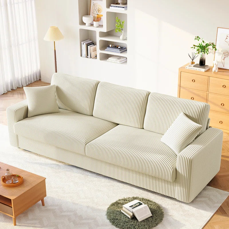 4 Seater Corduroy Sofa