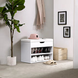 Saer 6 Pair Shoe Storage Bench