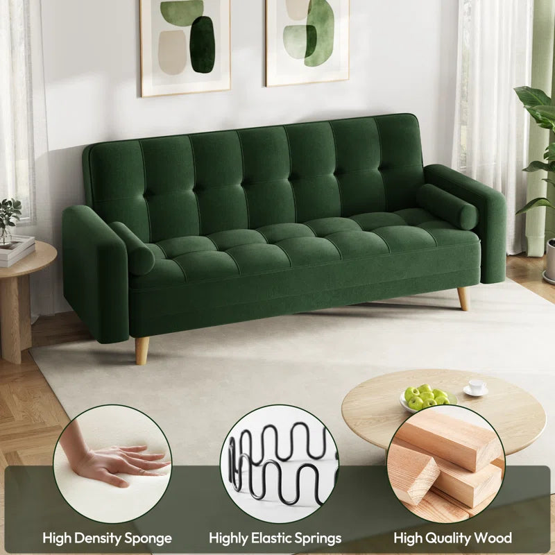 Moda Form 185Cm Square Arms Sofa Bed