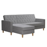 Reversible Sleeper Corner Sofa Chaise