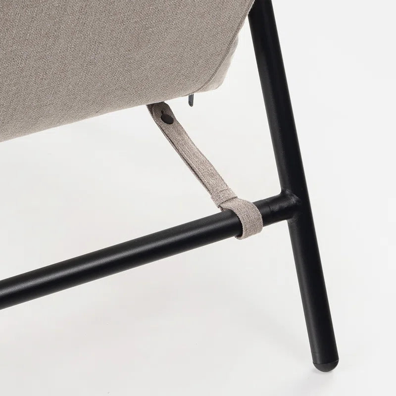 Lizetta Sling Chair - Accent Chari with Plush Foam Cushioning - Durable Steel Frame & Soft Fabric Upholstery - Award-Winning Modern Accent Chair - Easy Assembly