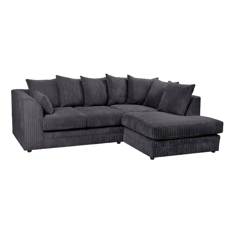 Moana 3 - Piece Upholstered Corner Sofa Chaise with Ottoman
