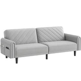 Fabric Click-Clack 3-Seater Sofa